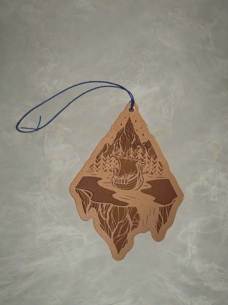 Leather Freshie (Cinnamon)